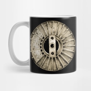 metal wheel Mug